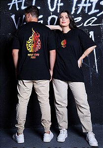 OVERSIZED - DESCE COMO FOGO - COR PRETO