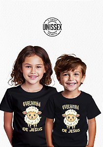 INFANTIL UNISSEX - OVELHINHA DE JESUS - COR PRETO