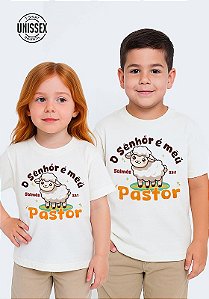 INFANTIL UNISSEX - O SENHOR É O MEU PASTOR