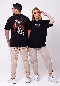 OVERSIZED - GUARDA O TEU CORAÇÃO - COR PRETO
