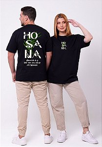 OVERSIZED - HOSANA - COR PRETO