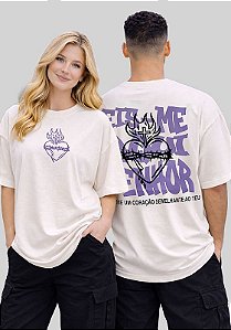 OVERSIZED - EIS-ME AQUI - COR MARFIM