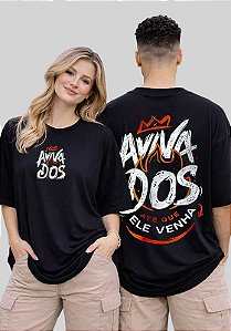 OVERSIZED - AVIVADOS - COR PRETO