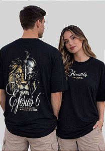 OVERSIZED - EFESIOS 6 - COR PRETO