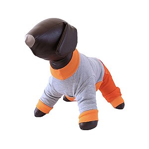 Roupa Pet -Macacão Pet Tigre