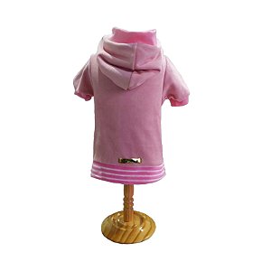 Roupa Pet - Casaco Pet Caçulinha Rosa
