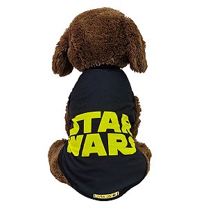 Roupa Pet - Star Dog Modelo Regata Básica