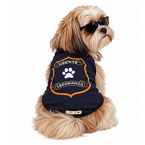 Roupa Pet - Segurança Modelo Regata Básica