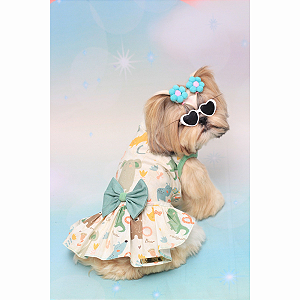 Roupa Pet - Vestido Pop