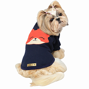 Roupa Pet - Raposa Modelo Moletom