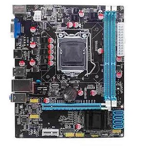 Placa Mãe H61 Ddr3 Intel 2º/3º Geração Lga1155 M-atx Foxconn