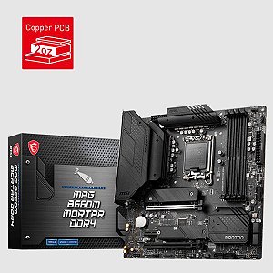 Placa Mãe B660m Lga1700 Ddr4 Mortar 12ª/13ª Geração Msi