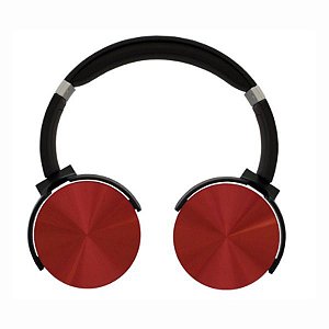 Headset Cosmic P2 Microfone 100mw Preto/vermelho Hs208 Oex