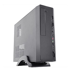 Gabinete Slim Gm-07t7 Micro Atx Preto Com Fonte Kmex