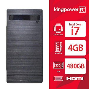 Computador K1 I7 10ger, 4gb Ddr4, Ssd 480gb Kingpower