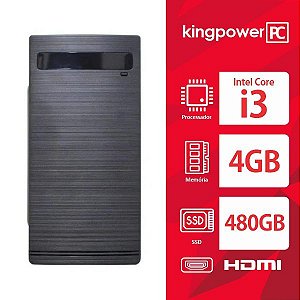 Computador K1 I3 6ger. 4gb Ddr4, Ssd 480gb Kingpower