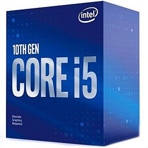 Processador I5 10400f Lga1200 Cache 12mb C/ Cooler 2.9ghz Intel