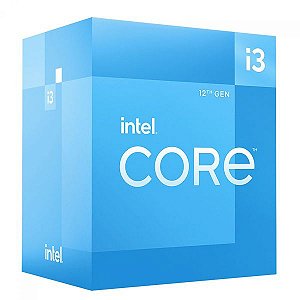 Processador I3 12100 S1700 3.30ghz 12mb Intel