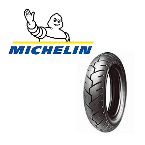 Pneu Traseiro para moto Michelin City sem câmara de 3.50-10 - (4572)