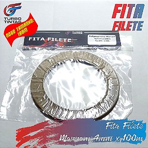 Fita Filete Marrom - 4mm x 100m