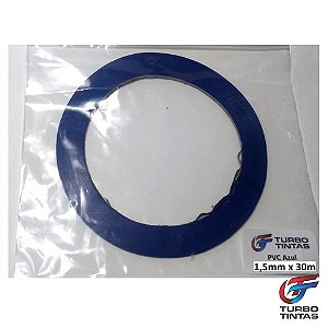 Fita Filete PVC Azul - 1,5mm x 30m