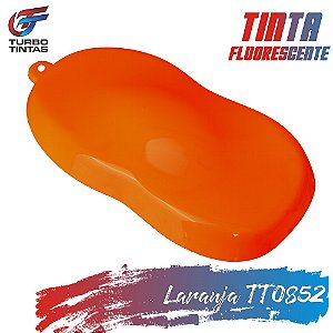Tinta Fluorescente Poliéster - Laranja Luminosa - TT0852
