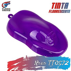 Tinta Fluorescente Poliéster - Roxo Luminosa - TT0872