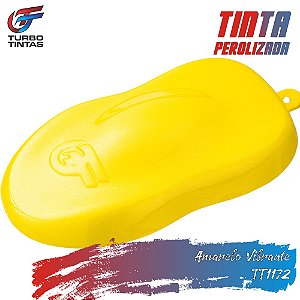 Tinta Poliéster Perolizada - Amarelo Vibrante - TT1172