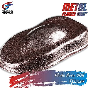 Verniz Flakes 008'' Pronto p/ Uso - Rosa TT0834