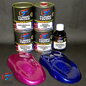 Kit para Pintura de Moto - Metálicos (Grupo Titan) (I)