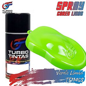 Spray Poliéster Liso - Verde Limão - TT1148S - 350ml