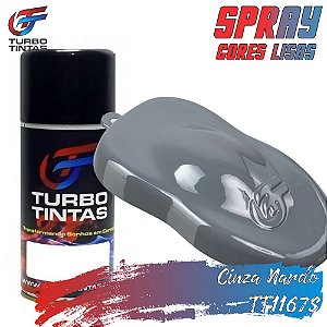 Spray Poliéster Liso - Cinza Nardo - TT1167S - 350ml