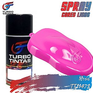 Spray Poliéster Liso - Rosa - TT1147S - 350ml