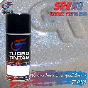 Spray Efeito Perolado Super Blue Poliéster para Three Coating - TT1111S