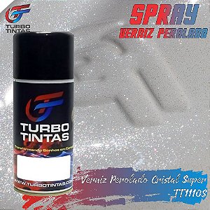 Spray Efeito Perolado Super Cristal Poliéster para Three Coating - TT1110S