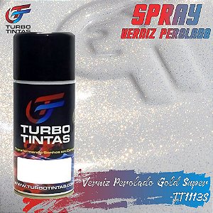 Spray Efeito Perolado Super Gold Poliéster para Three Coating - TT1113S