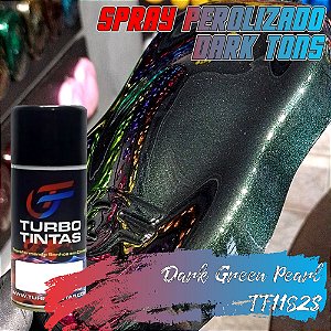 Spray Poliéster Perolizado - Dark Green Pearl - TT1182s