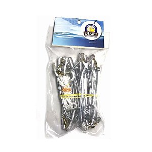 Fieira Completa para Peixe  com 10 Presilhas