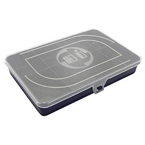 Estojo HI Simples para Pesca c/ 7 Divisões - Azul
