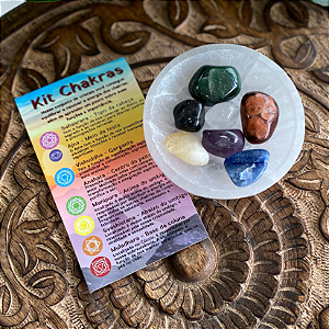 Kit de Pedras dos Chakras