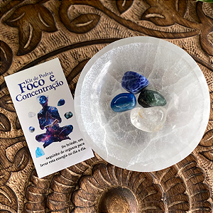 Kit de Pedras Foco e Concentração