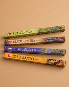 Kit Incensos HEM - Boas Energias