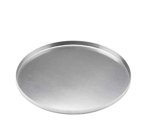 Forma de Pizza 25 x 1,5cm de Aluminio