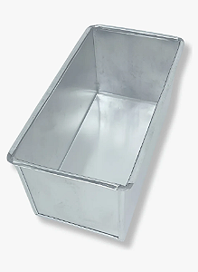 Forma Para Pão De Forma Caseiro S/ Tampa 22x10x9cm Aluminio