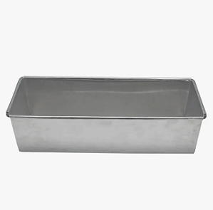 Forma Para Pão Sem Tampa Aluminio 32x10x9cm
