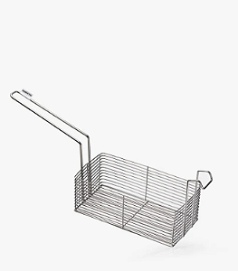 Peneira Cesto Retangular Aramado Para Frituras 26x13x9.5