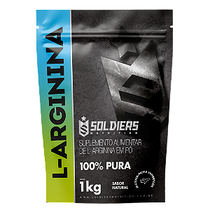 Arginina 1Kg - 100% Puro Importado - Soldiers Nutrition