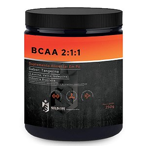 BCAA Em Pó 250g - Tangerina - Importado - Sodiers Nutrition
