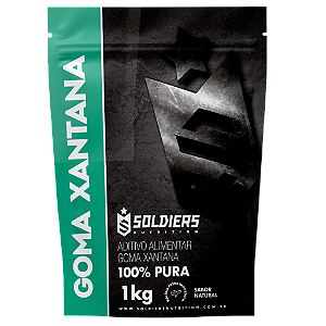 Goma Xantana 1Kg - 100% Puro Importado - Soldiers Nutrition