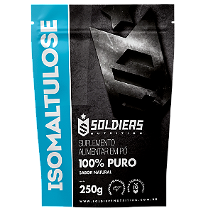 Isomaltulose 250g - 100% Puro Importado - Soldiers Nutritions